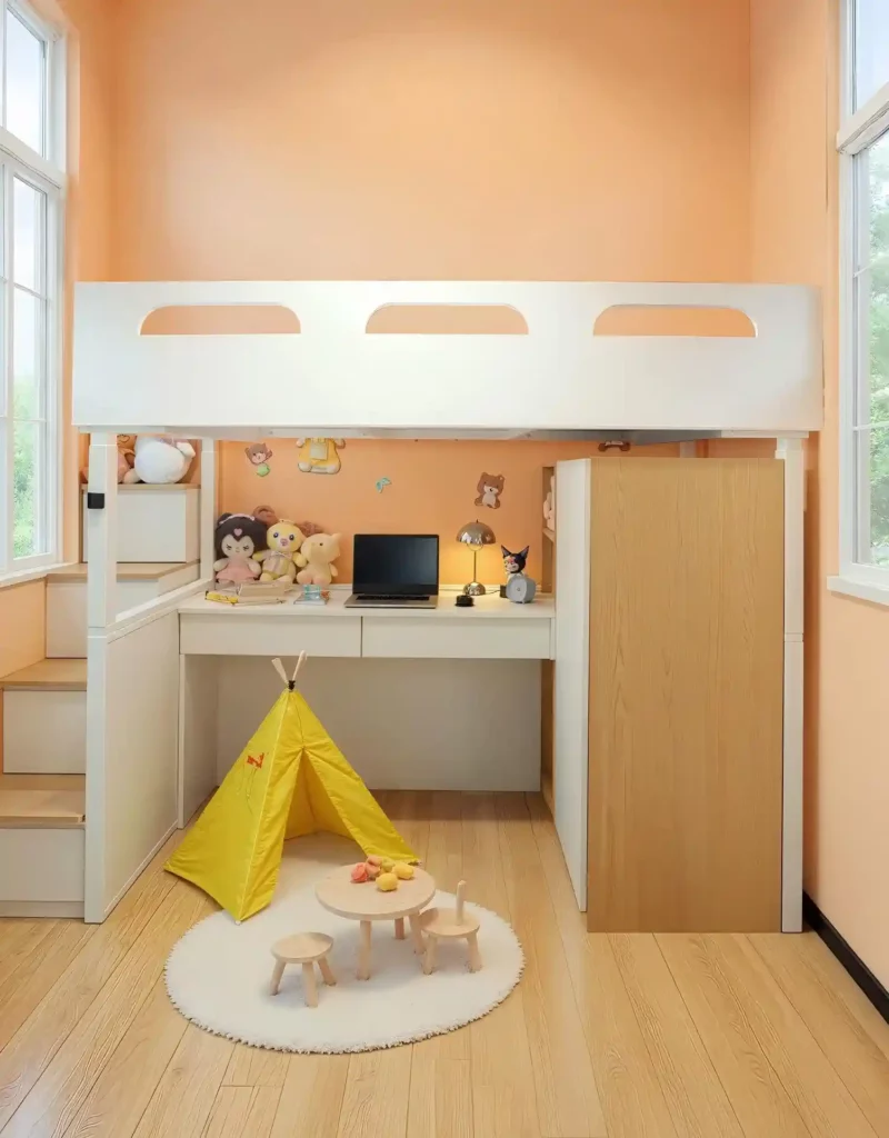 Space-saving beds with adjustable height from China supplier Vaka Intelligent Furniture (1)