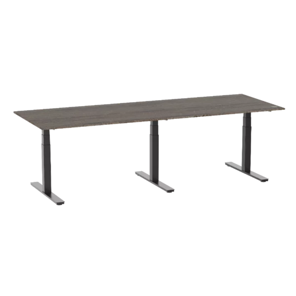 Electric motor driven height adjustable meeting table 44 -Vakadesk