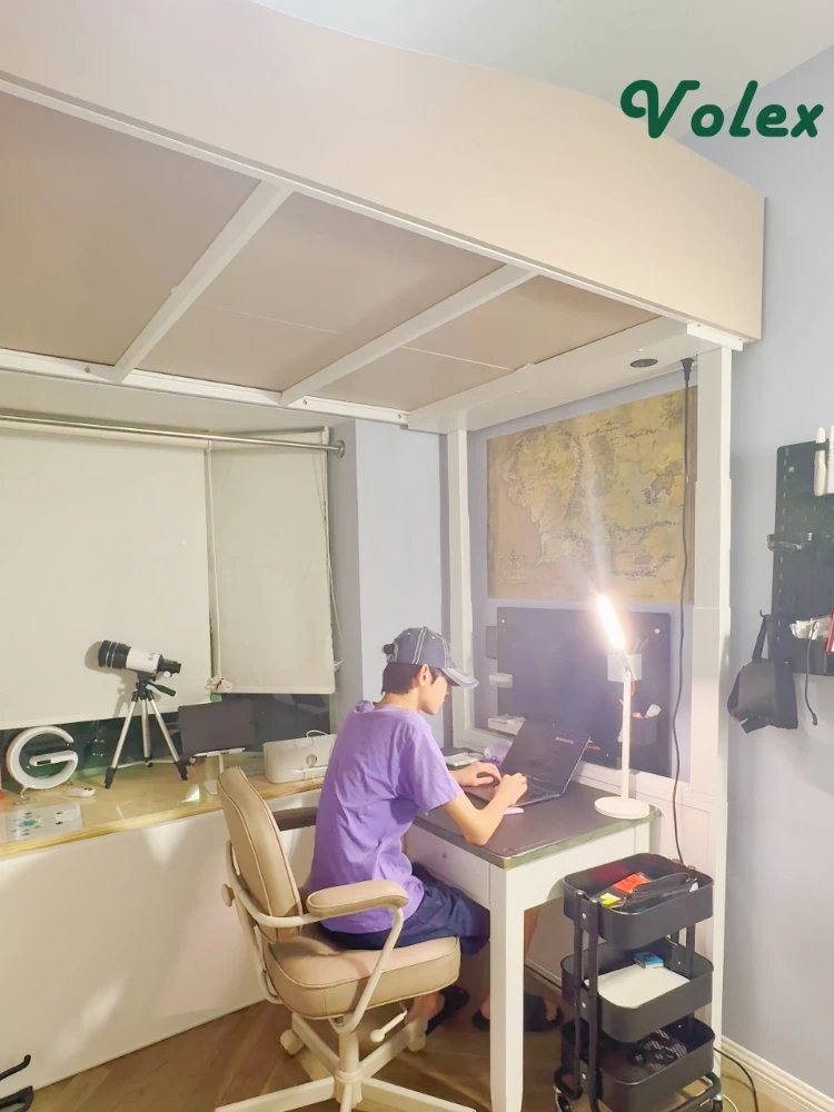 Volex electric lift up bed vs retractable ceiling bed -Urban apartment furniture -Vaka supplier in China (1)
