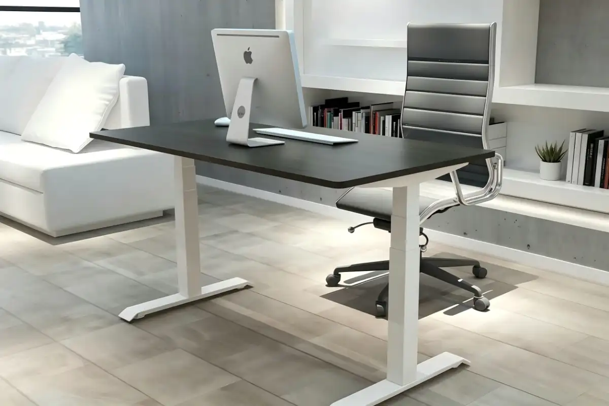 Dual-motor sit-stand desk with timotion systems 01 from Vaka Intelligent Furniture