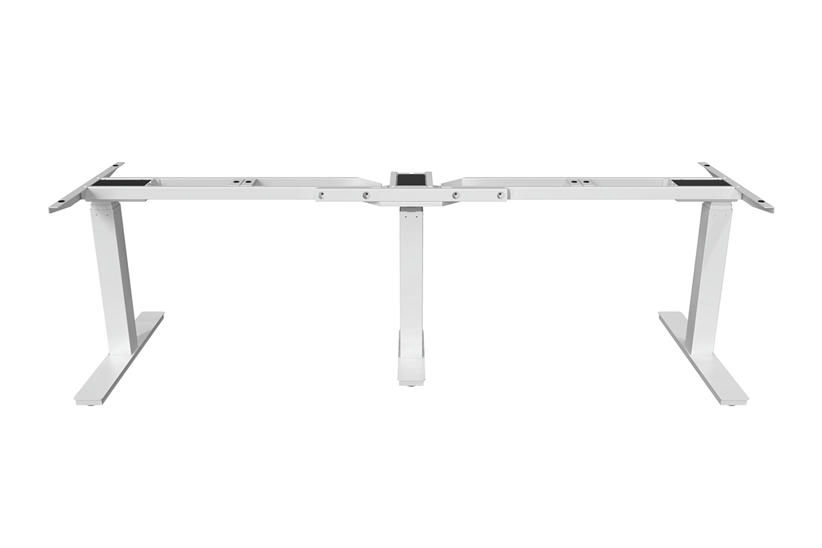 Electric motor driven height adjustable L-shape desk 30 -Vakadesk