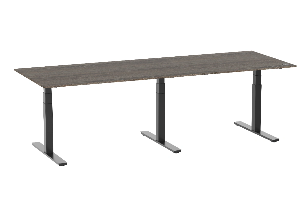 Electric motor driven height adjustable meeting table 44 -Vakadesk