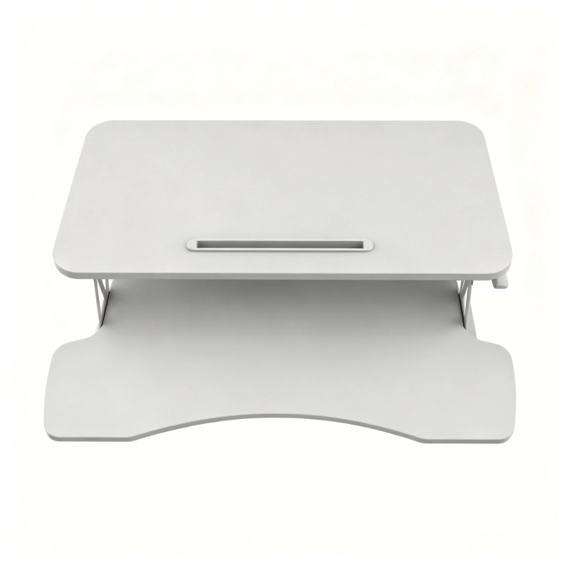 Gas spring height adjustable standing desk converter TT200 Vaka Intelligent Furniture China manufacturer