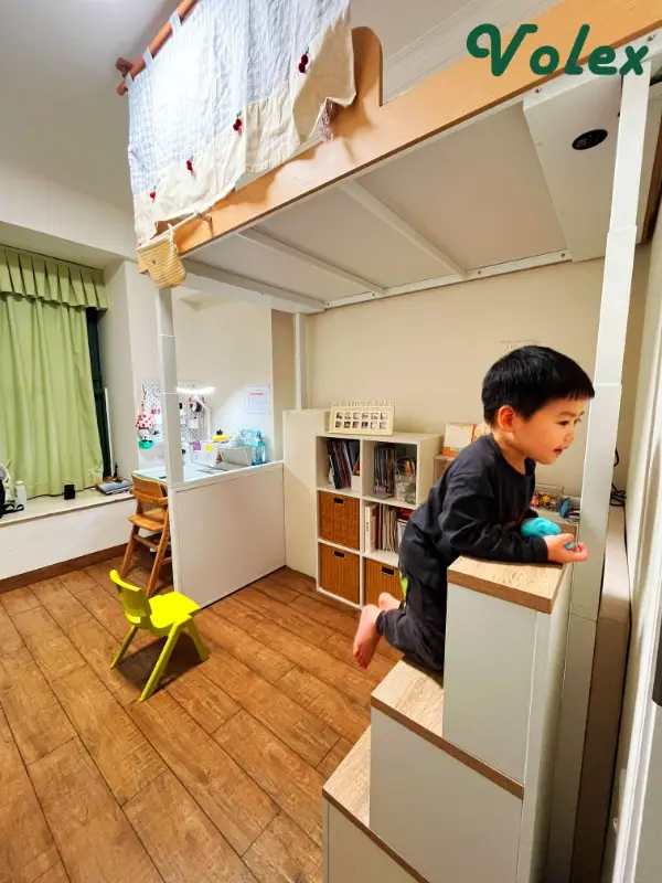 Volex Electric loft bed case kid's bedroom - Vaka height adjustable furniture supplier factory from China