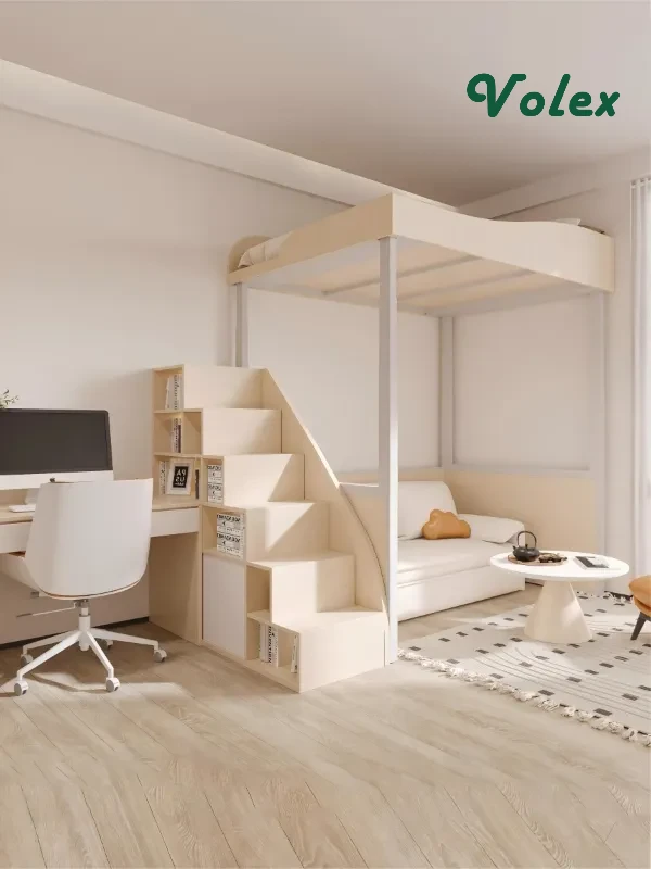 Volex electric height adjustable bed loft by China factory Vaka Intelligent Furniture(2) (1)