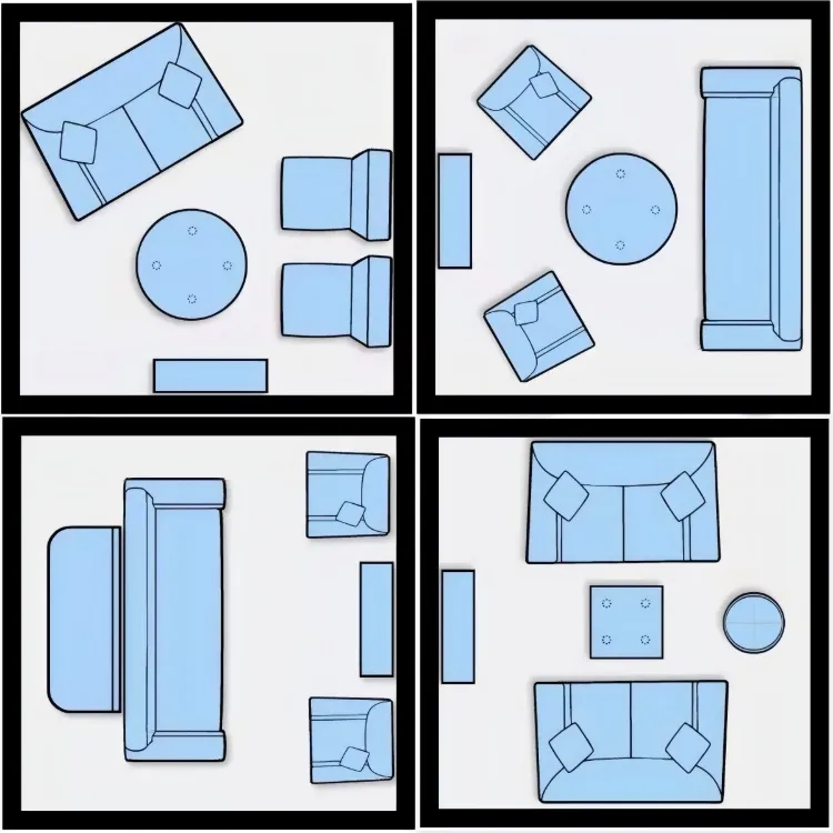 Modular sofa VS Regular sofa - Space saving living ideas in small room (1)